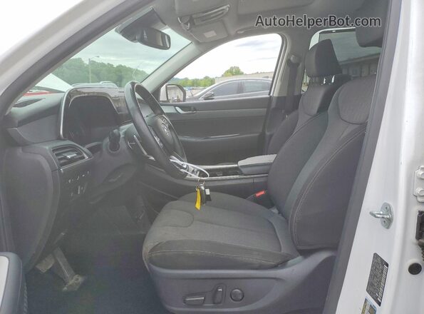 KM8R34HE4LU094544 2020 HYUNDAI PALISADE White Widok wnętrza z przodu