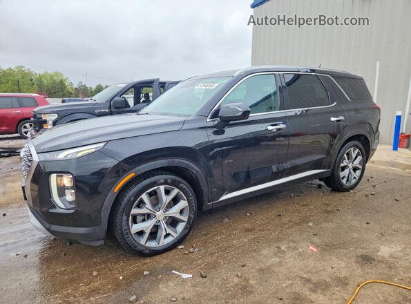 KM8R3DHE4LU080871 2020 HYUNDAI PALISADE Black Vista tres cuartos delantera izquierda