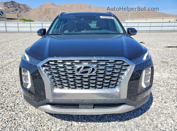 KM8R3DHE7LU088334 2020 HYUNDAI PALISADE Black Widok z przodu