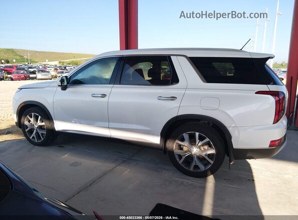 KM8R3DHE7LU169656 2020 HYUNDAI PALISADE White Widok wnętrza 360 stopni