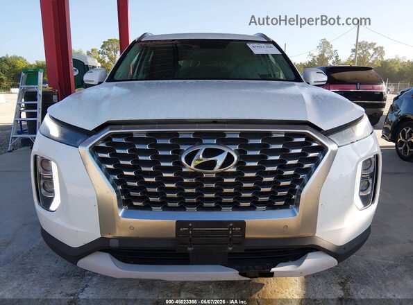 KM8R3DHE7LU169656 2020 HYUNDAI PALISADE White Widok zestawu wskaźników