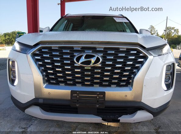KM8R3DHE7LU169656 2020 HYUNDAI PALISADE White Widok z przodu