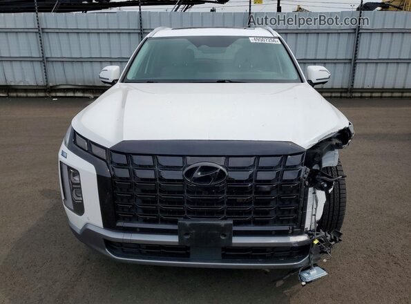KM8R44GE1PU494033 2023 HYUNDAI PALISADE Белый Вид спереди