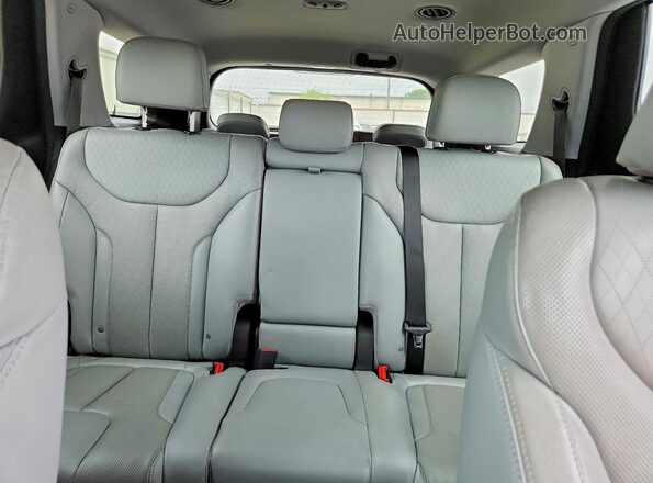 KM8R44HE6LU170908 2020 HYUNDAI PALISADE Фиолетовый Вид задних сидений