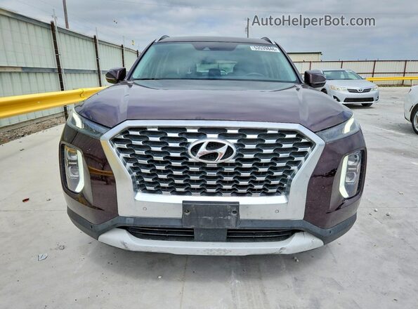 KM8R44HE6LU170908 2020 HYUNDAI PALISADE Фиолетовый Вид спереди