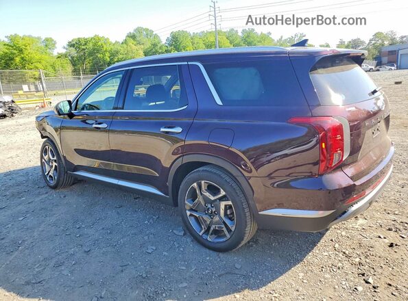 KM8R4DGE3PU511060 2023 HYUNDAI PALISADE Бордовый Задняя левая четверть