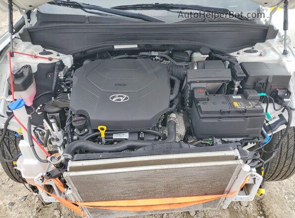 KM8R4DGE9PU604648 2023 HYUNDAI PALISADE White Вид підкапотного простору