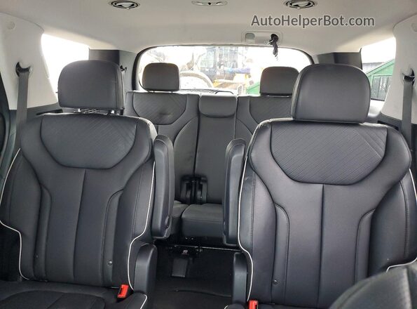 KM8R4DGE9PU604648 2023 HYUNDAI PALISADE White Вид задніх сидінь