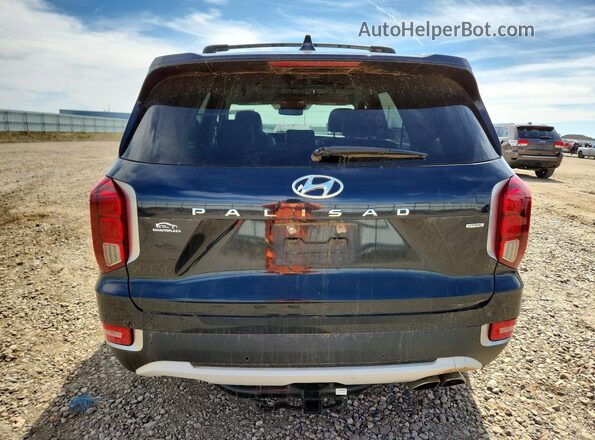 KM8R4DHE0MU178181 2021 HYUNDAI PALISADE Черный Вид сзади