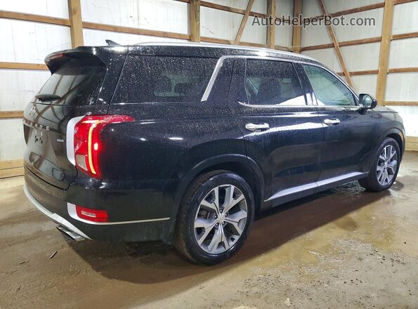 KM8R4DHE1MU208479 2021 HYUNDAI PALISADE Черный Задняя правая четверть