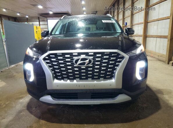 KM8R4DHE1MU208479 2021 HYUNDAI PALISADE Черный Вид спереди