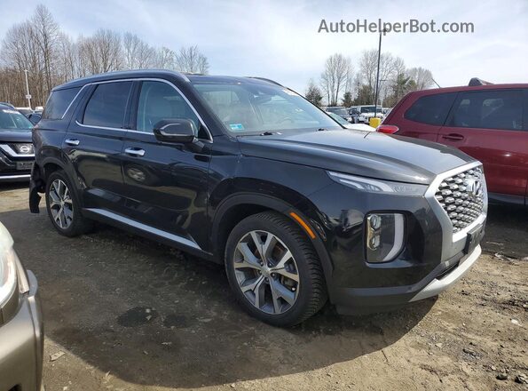 KM8R4DHE5LU171614 2020 HYUNDAI PALISADE Черный Передняя правая четверть