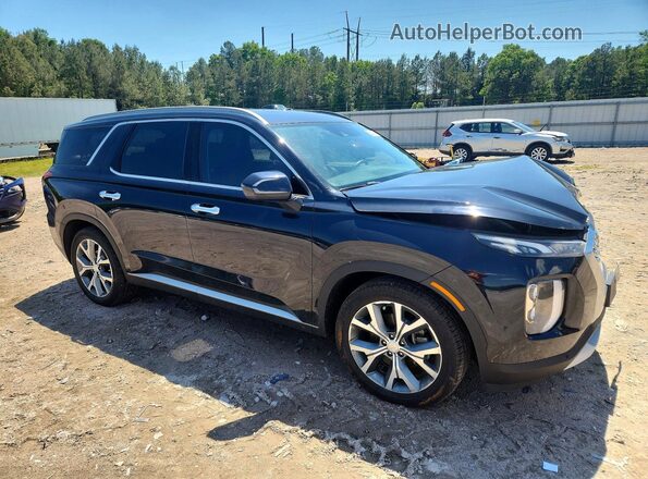 KM8R4DHE9LU060869 2020 HYUNDAI PALISADE Синий Передняя правая четверть