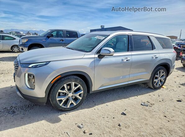 KM8R4DHE9MU244274 2021 HYUNDAI PALISADE Silver Передня ліва чверть