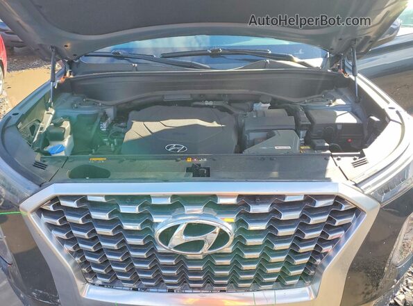 KM8R4DHEXLU059892 2020 HYUNDAI PALISADE Серый Вид подкапотного пространства