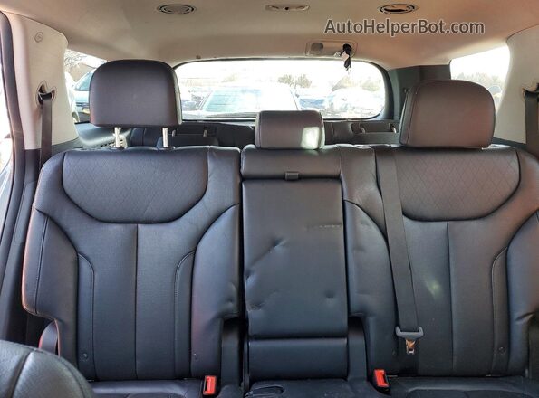 KM8R4DHEXLU059892 2020 HYUNDAI PALISADE Серый Вид задних сидений