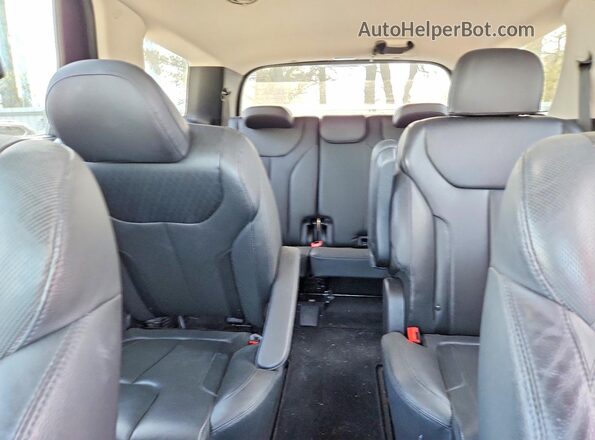 KM8R4DHEXMU319581 2021 HYUNDAI PALISADE Угольный Вид задних сидений