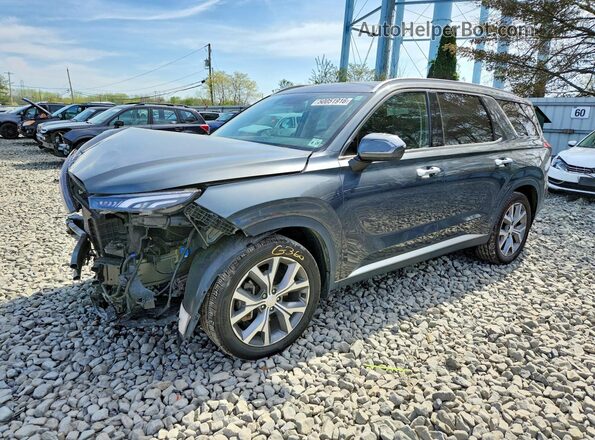 KM8R4DHEXMU319581 2021 HYUNDAI PALISADE Угольный Передняя левая четверть