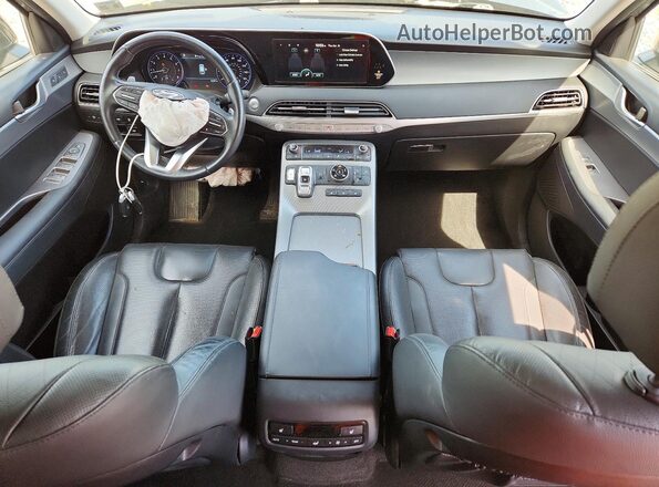 KM8R4DHEXMU319581 2021 HYUNDAI PALISADE Угольный Вид панели приборов