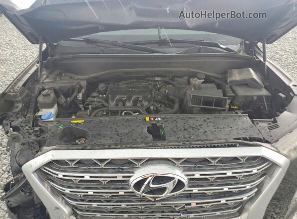 KM8R54HE0LU134211 2020 HYUNDAI PALISADE Черный Вид задней части салона