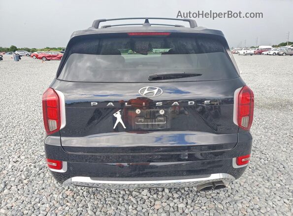 KM8R54HE0LU134211 2020 HYUNDAI PALISADE Черный Вид сзади