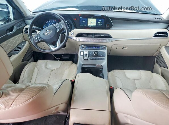 KM8R54HE0LU134211 2020 HYUNDAI PALISADE Черный Вид панели приборов