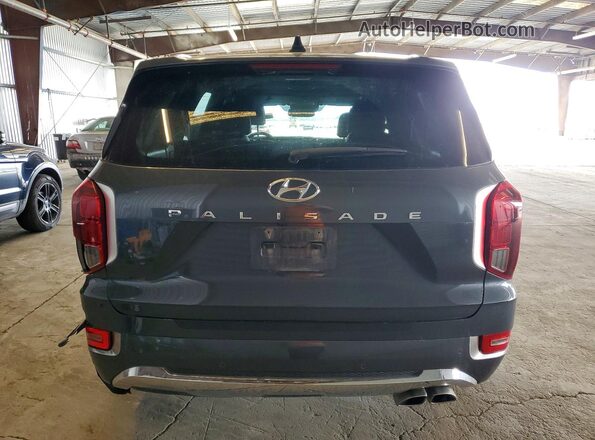 KM8R54HE2LU050617 2020 HYUNDAI PALISADE Green Widok z tyłu