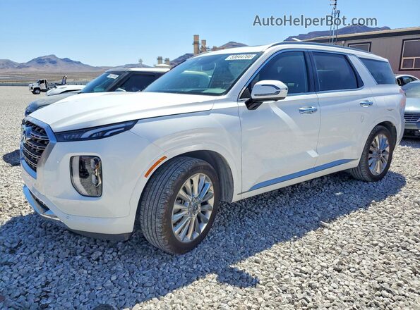 KM8R54HE3LU033163 2020 HYUNDAI PALISADE Белый Передняя левая четверть