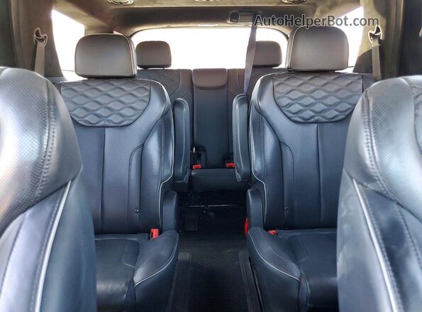 KM8R54HE3LU033163 2020 HYUNDAI PALISADE Белый Вид задних сидений