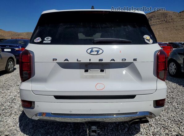 KM8R54HE3LU033163 2020 HYUNDAI PALISADE Белый Вид сзади