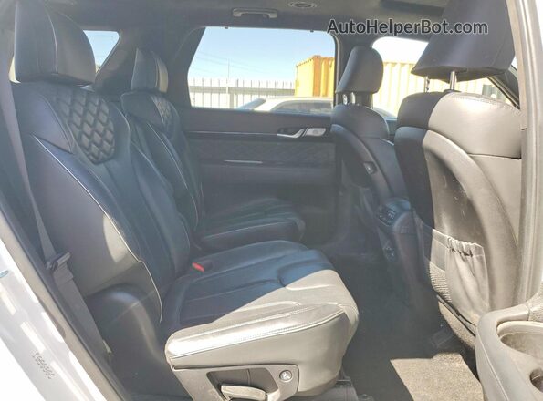 KM8R54HE3LU033163 2020 HYUNDAI PALISADE Белый Вид задней части салона