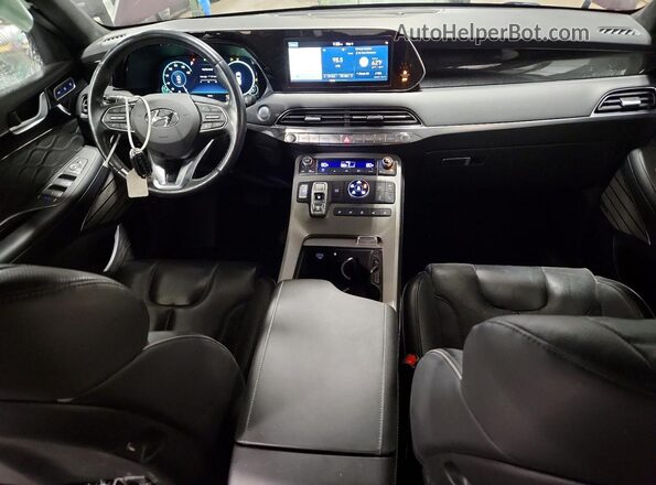 KM8R5DHE1LU131902 2020 HYUNDAI PALISADE Maroon წინა პანელის ხედი