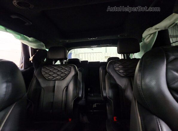 KM8R5DHE1LU131902 2020 HYUNDAI PALISADE Maroon უკანა სავარძლების ხედი