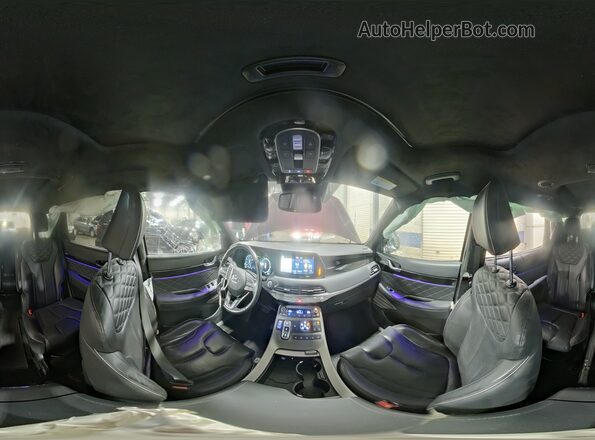 KM8R5DHE1LU131902 2020 HYUNDAI PALISADE Maroon სალონის 360-გრადუსიანი ხედი