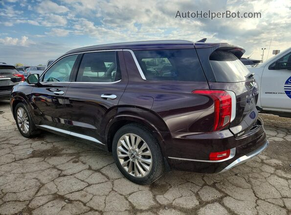 KM8R5DHE3LU151360 2020 HYUNDAI PALISADE Фиолетовый Задняя левая четверть