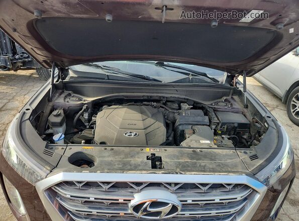 KM8R5DHE3LU151360 2020 HYUNDAI PALISADE Фиолетовый Вид подкапотного пространства