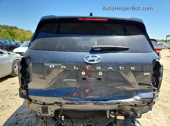 KM8R5DHE4LU112065 2020 HYUNDAI PALISADE Gray Widok z tyłu