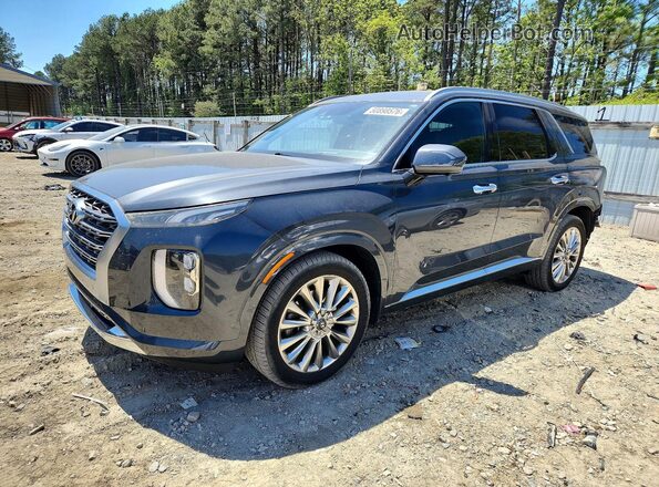 KM8R5DHE4LU112065 2020 HYUNDAI PALISADE Gray Przód lewy