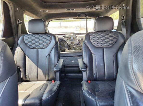 KM8R5DHE4LU112065 2020 HYUNDAI PALISADE Gray Widok tylnych siedzeń