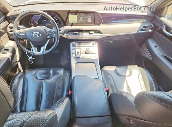 KM8R5DHE4LU112065 2020 HYUNDAI PALISADE Gray Widok deski rozdzielczej