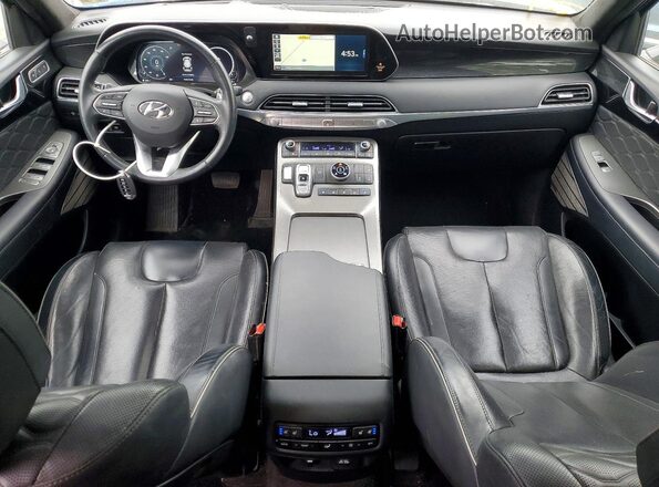 KM8R5DHE9LU070329 2020 HYUNDAI PALISADE Gray Vista del salpicadero