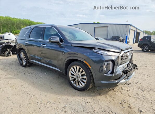 KM8R5DHE9LU070329 2020 HYUNDAI PALISADE Gray Delantero derecho