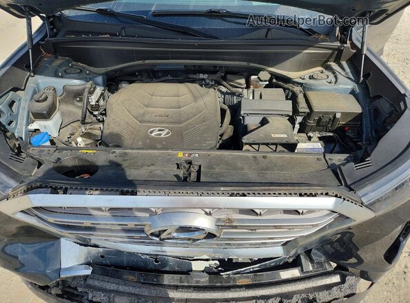 KM8R5DHE9LU070329 2020 HYUNDAI PALISADE Gray Vista del compartimento del motor