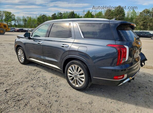 KM8R5DHE9LU070329 2020 HYUNDAI PALISADE Gray Trasero izquierdo