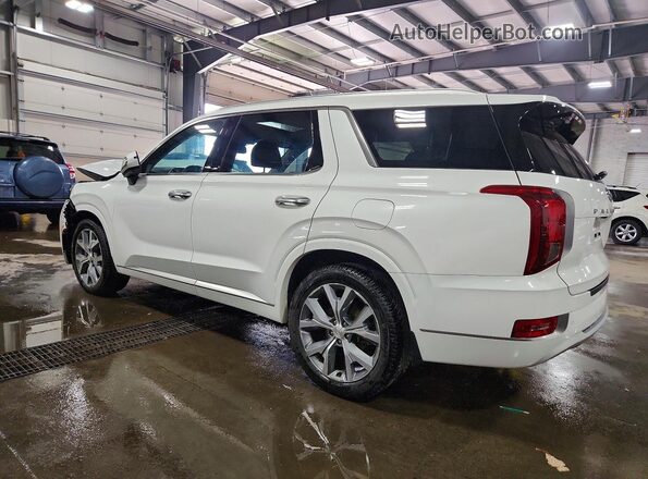KM8R5DHEXMU201964 2021 HYUNDAI PALISADE White Tył lewy