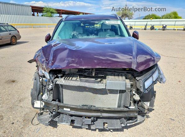 KM8R74GE4RU730118 2024 HYUNDAI PALISADE Бордовый Вид спереди