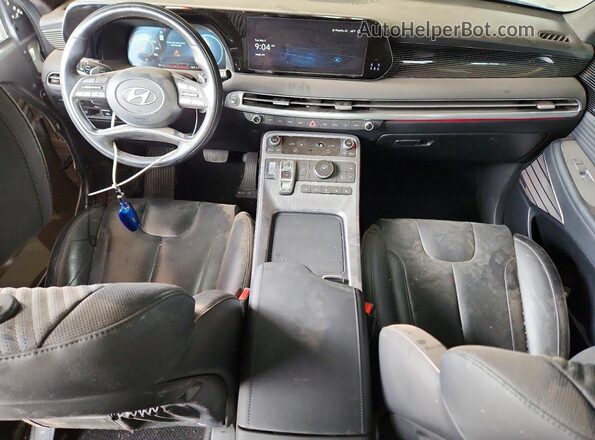 KM8R74GEXPU512102 2023 HYUNDAI PALISADE Серебряный Вид панели приборов