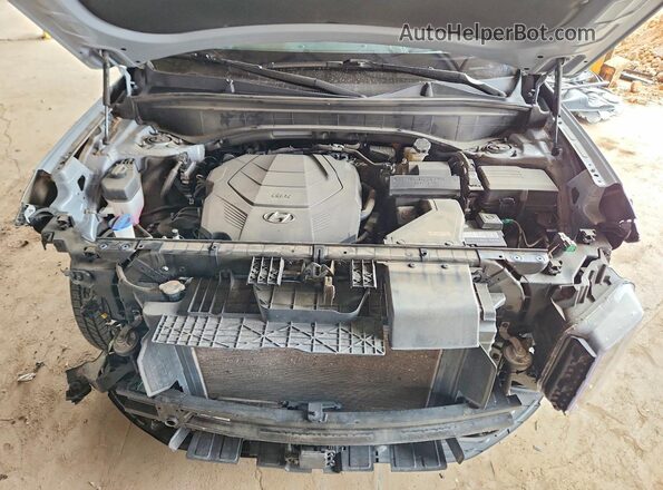 KM8R74GEXPU512102 2023 HYUNDAI PALISADE Серебряный Вид подкапотного пространства