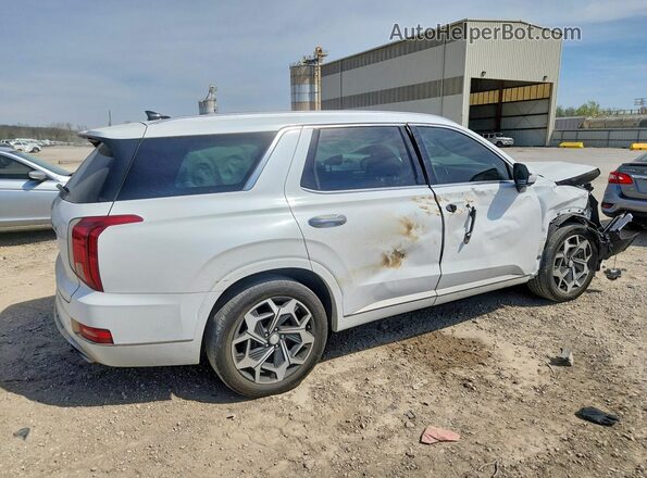 KM8R74HE4NU482669 2022 HYUNDAI PALISADE White Задня права чверть