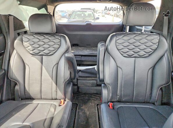 KM8R74HE4NU482669 2022 HYUNDAI PALISADE White Вид задніх сидінь